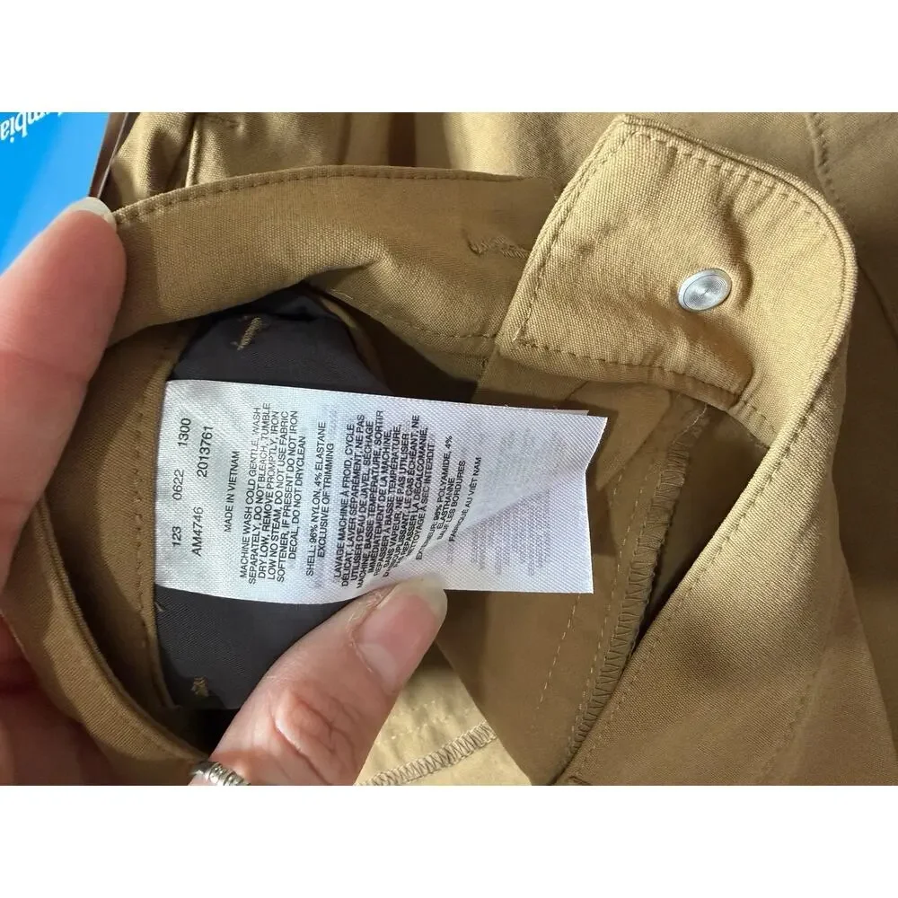NWT Columbia Pants Men's 36x30 Khaki Brown Causal Hiking Athleisure Utility